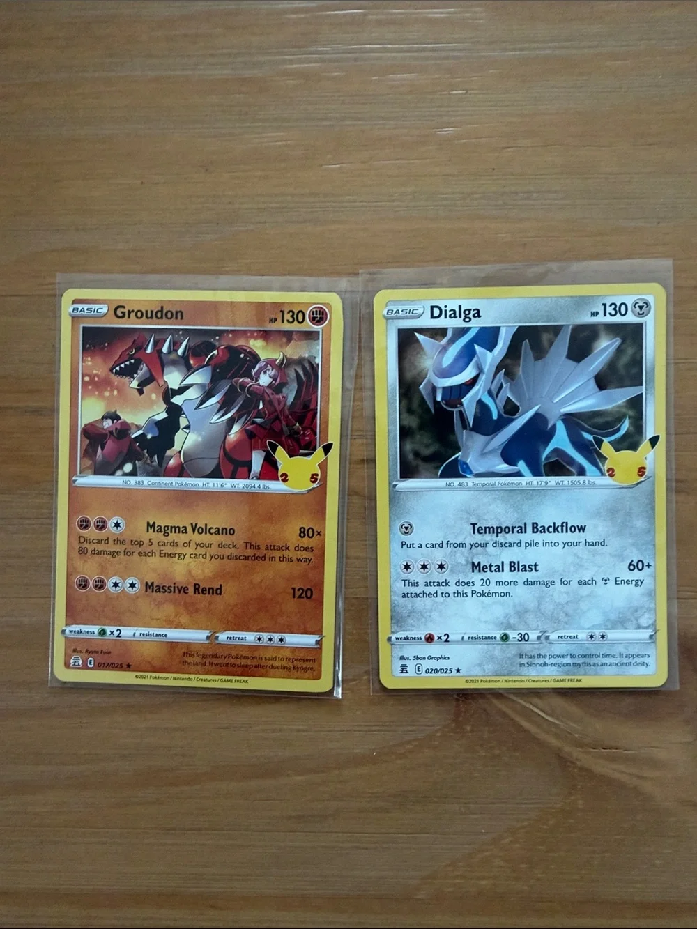 ✨ Pokémon Celebrations Card Lot | 11 Cards | Pikachu Stamp Collection